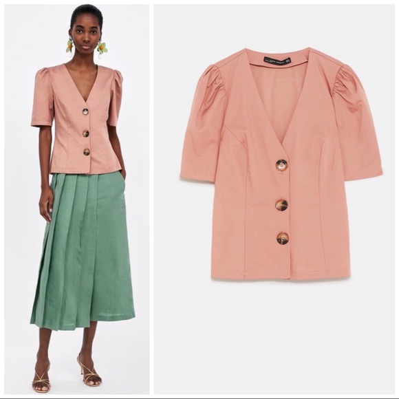 Zara Top with sleeves - Picture 3 of 6